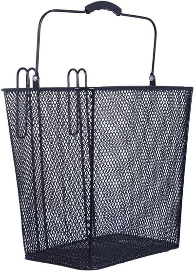 Zwarte Fietsmand Achter Rek - Universele Bagagemand - Max. 8kg