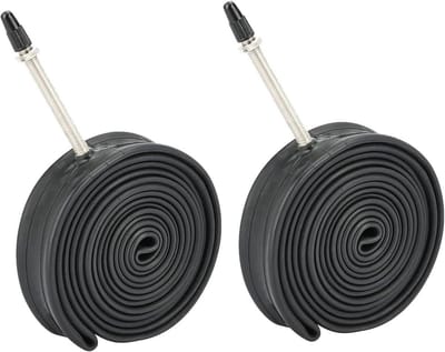 Fietsband Binnenbanden - Reserve Binnenbanden - Fiets Reparatie - Butyl Rubber Materiaal - 2 Stuks 700x28-32C - Zwart