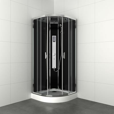 Sanifun complete douchecabine Gipsy 900 x 900 Kitvrij