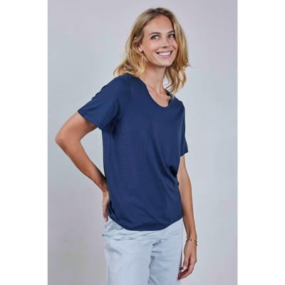 DIDI Dames T-shirt Fame Dark blue maat 40