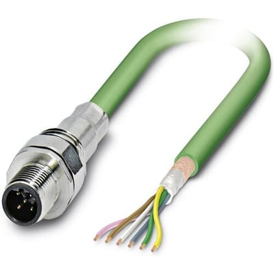 Phoenix Contact 1529726 Sensor/actuator inbouwconnector M12 Aantal polen (sensoren): 5 Stekker, inbouw 2.00 m 1 stuk(s)