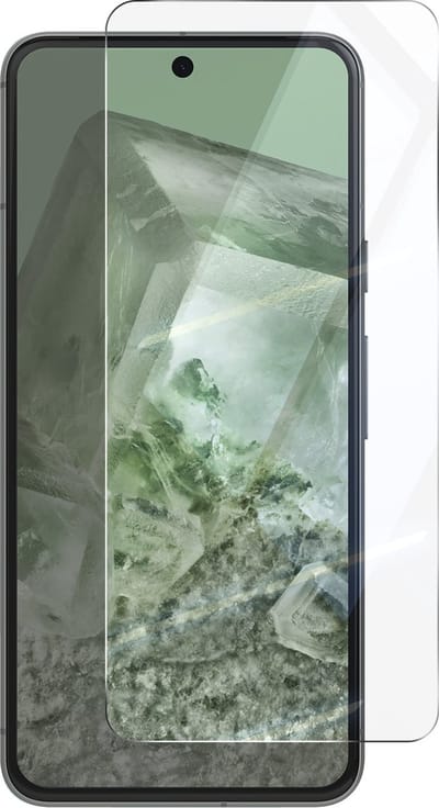 Mayaxess, Screenprotector geschikt voor Google Pixel 8 - 9H Tempered Glass & Anti-Scratch, Transparant