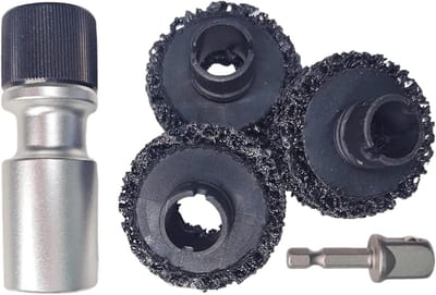 Wielnaafreiniger - Ontroestingsgereedschap - Auto Onderhoud - Instelbare Intensiteit - Diameter 5 cm - Metaal