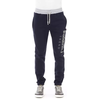 Baldinini Trend Blauwe Katoenen Broek