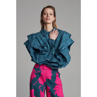 POM Amsterdam Blouse - Jodie Maat: 34 | Blouses Outlet | Dames | Blauw