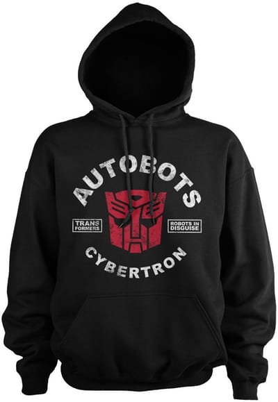 Transformers Autobots Cybertron -hoodie, zwart
