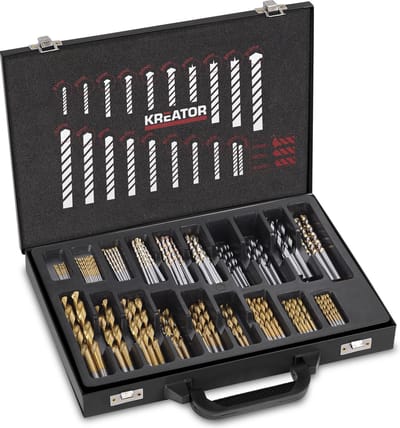 Kreator KRT012800 - Bit- en borenset - Metaal - 120 delig