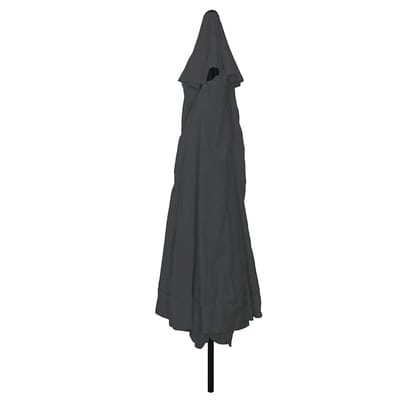 vidaXL - Tuinparasol - Antraciet - 394 - x - 394 - x - 248 - cm - Polyester - en - Staal