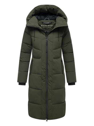 Navahoo dames wintermantel SCHOKOKUSS – elegant, warm & functioneel