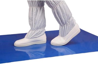 MK Stoer -- Schoenmat voor thuis - Antibacterieel - Afneembaar - PVC - Witte kamer - Ontsmettingsmiddelen - Schoonmaatmatten - Ziekenhuis - 45 x 60 cm