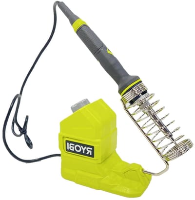 RYOBI ONE+ 18V draadloze 120-Watt soldeerbout Topper (alleen gereedschap)