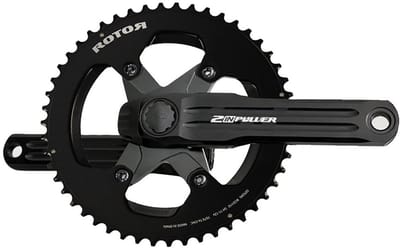 Rotor 2 In Power Sl Crankstel Met Vermogensmeter Zilver 172.5 mm / 52/36t