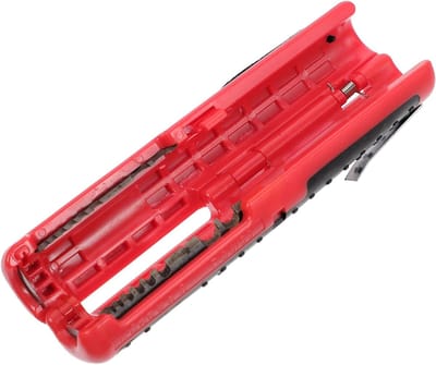 Draadstripper Pen - Kabel Gereedschap - Snel Strippen - Automatisch Ontwerp - 12.2cm Lengte - Rood
