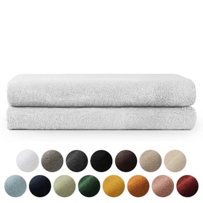 Unyqoos® Ultra Zachte en Absorberende Handdoekenset van Hoogwaardige Katoen voor Comfortabele Badervaring