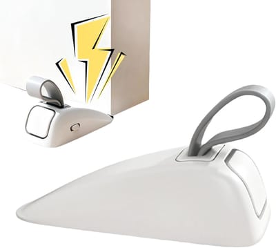 Deurstopper met Alarm - Deurbeveiliger Diefstalalarm - Extra Veiligheid Thuis - Dubbele Bedrijfsmodus - 13 x 5.5 x 5.5 cm