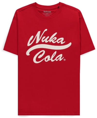 Fallout - Gaming T-shirt - Nuka Cola - S tot XXL - rood