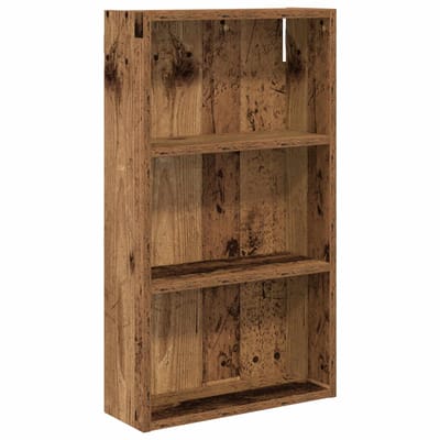 vidaXL - Badkamer - wandkast - Oudhout - 40 - x - 14 - x - 70 - cm - Geconstrueerd - hout