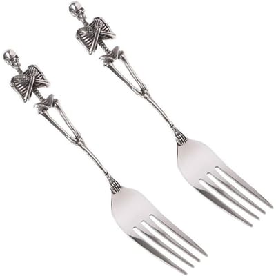 Roestvrij Staal Skelet Diner Vork Lepel Halloween Servies Set Schedel Bestek Feest Schedel Diner Sets Bestek Tafelgerei