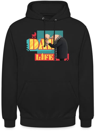 Minions Dad Life Gru En Gru Junior Hoodie Unisex