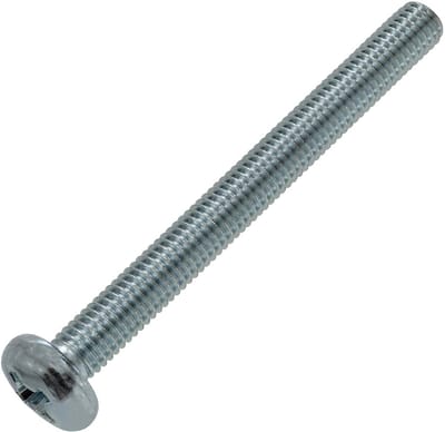 Set van 10 Cilinderkopschroeven M8x80 mm - PH4 Kruiskop - Sterke Verbindingsbouten Koolstofstaal DIN 7985