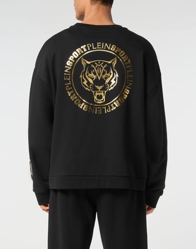 Sweatshirt Ls Roundneck Label