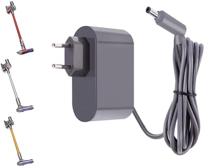 26.1V Oplader Geschikt voor Dyson V6 V7 V8 - Vervangende Oplader Geschikt voor Dyson - Universeel - Battery Charger - Stofzuigeradapter - Kabel 1,8 m - Voor Dyson Steelstofzuigers - Voor Animal Stofzuigers Netwerkadapter AC-Ad