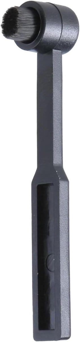 Platenspeler Naaldborstel - Naaldreiniger Fonograaf - Platen Onderhouden - Zachte Effectieve Reiniging - 59 mm - Wit