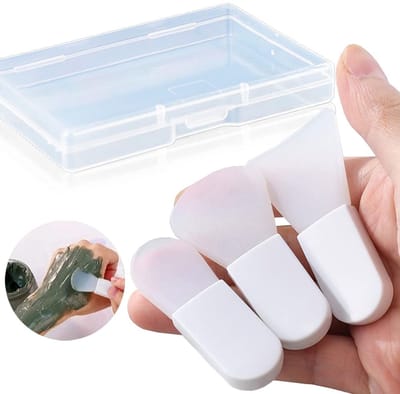 3 stuks Gezichtsmasker applicator kwasten - voor gezichtsmodder - cosmetisch masker - gezichtsklei - oogmasker - bodylotion - bodybutter - serum - crème