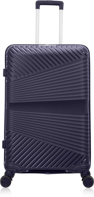 Mallorca Reiskoffer L - 93L - 75x48x29,5 cm - Lichtgewicht Harde Koffer - Met Ingebouwd TSA Slot - Voor Lange Vakanties - Navy blue