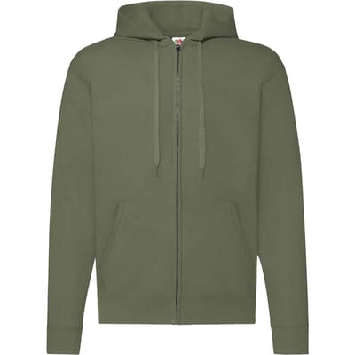 Fruit of the Loom Unisex Volwassen Klassieker Hoodie (Klassieke Olijf)