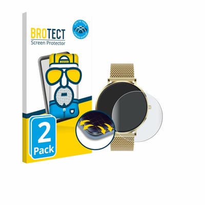 BROTECT - Screenprotector voor Mivora Eleganza PRO 1.32" - Folie Beschermfolie matte volledig dekking 2 Stuks
