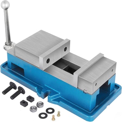 VEVOR 5" Super-Lock Bankschroef voor NC/CNC-Machines Bankklem Bankschroef Hoge Precisie