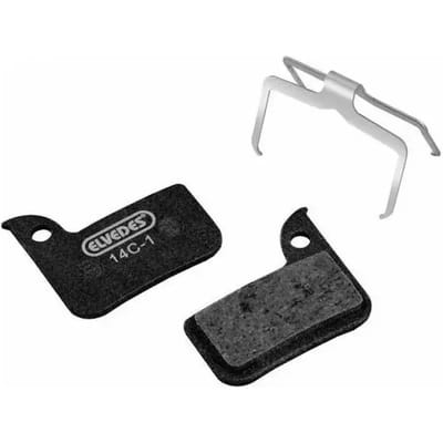 Paar van 25 metalen/koolstof fietsremblokjes Elvedes SRAM Red Road