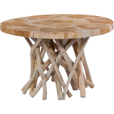 Bijzettafel Radix teakhout | Hearthome & Living