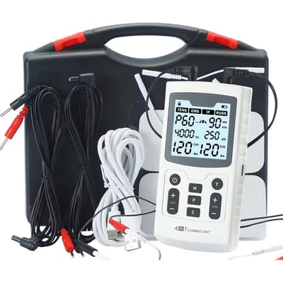 1/4 Inch 1 Elektrische Spierstimulator Hoge Frequentie Fysiotherapie Apparaat Tens Puls Elektrostimulator Pijnverlichting