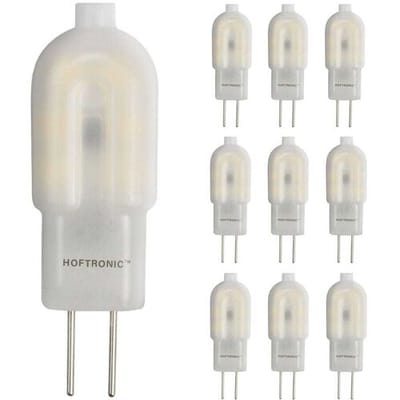 HOFTRONIC - Voordeelverpakking 10X G4 LED Lampen 12V - 1,5 Watt 140lm - Vervangt 13 Watt - 4000K neutraal wit licht - Vervangt T3 halogeen