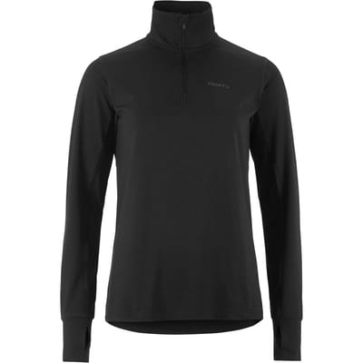 Dames ondershirt met lange mouwen 1/2 rits Craft Flow
