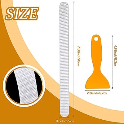 Antislip Douchestickers Set - 50 Stuks Veiligheidsbadstrips voor Badkamer, Keuken, en Zwembaden