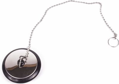 Benson Afvoerstop - 40 mm / 30 cm - gootsteen dop - gootsteenstopper - met RVS ketting