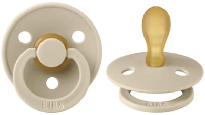 BIBS symmetrisch maat 2 - 6-18 maanden - Vanilla fopspeen