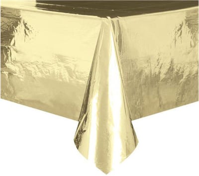 Tafelkleed - Cadebo - Goud Folie (137x274cm) - Glimmend Goud