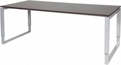 Verstelbaar Bureau - Domino Plus 200x90 logan - alu frame