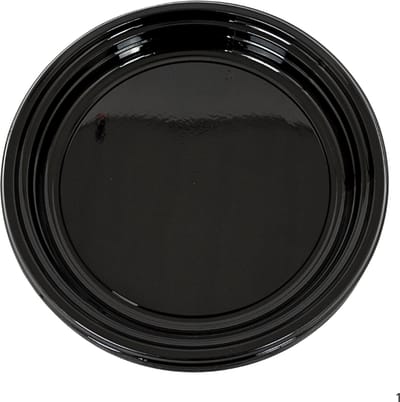 KURTT - 24x Hard Plastic borden onverdeeld (stevig) - herbruikbare borden ( europese norm EN12875-1 gecertificeerd) reusable - ø 24cm