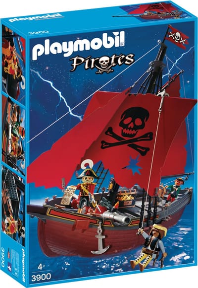 Playmobil Rode piratenschip - 3900
