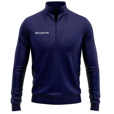 Givova Citta´ Sweatshirt Met Rits Blauw 10-12 Years