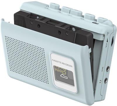 Cassette Speler - Walkman - Blauw