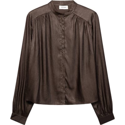 AAIKO Liv Pes 516 Dames - Jurken - Bruin - Maat S