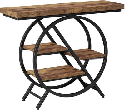 Consoletafel Luvia - Haltafel - 100cm - Wandtafel - Gang of woonkamer - Bruin