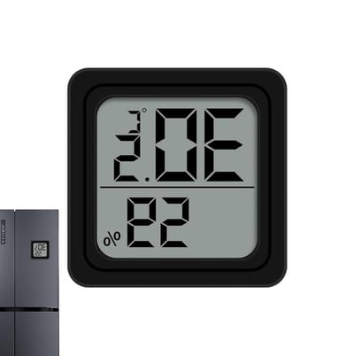 Temperatuur Luchtvochtigheid - Digitale Meter - Omgeving Bewaken - Zeer Nauwkeurig - Compact Formaat - Zwart
