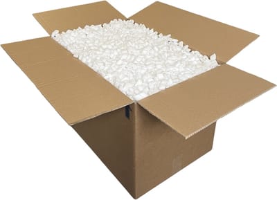 KimDo - Opvulmateriaal - Doos 96 Liter - wit - Opvulchips - Opvulschuim - Beschermingsmateriaal - Schuim - opvulling - isolatiemateriaal - isolatiechips kruipruimte - 100% Gerecycled - Isolatie Chips